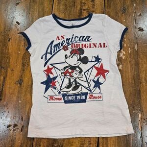 Disney Parks Girls Minnie Mouse Tee
